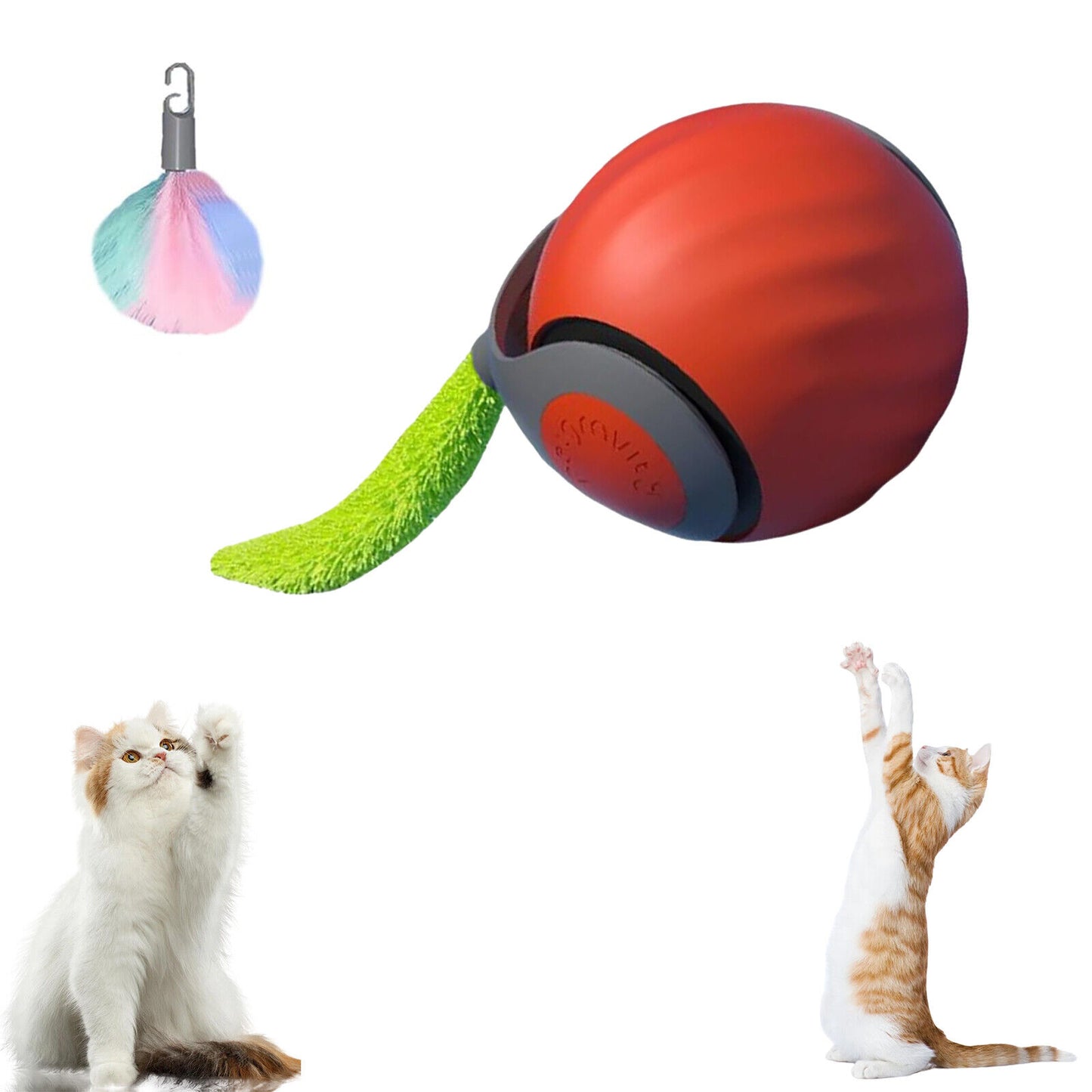 Speedy Tail , Speedy Tail Cat Toy, Interactive Cat Toy for Indoor Cats