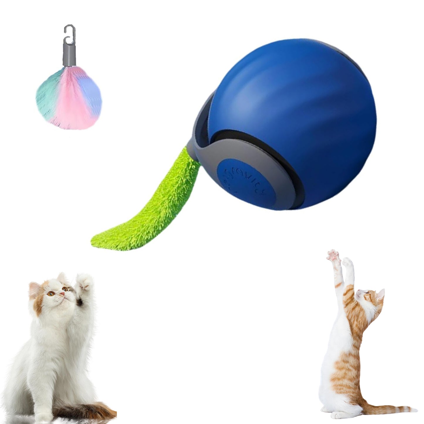 Speedy Tail , Speedy Tail Cat Toy, Interactive Cat Toy for Indoor Cats