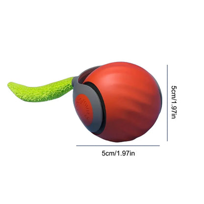 USB Rechargeable Smart Cat Toys Ball with Replacement Tail Automatic Cat Toys Ball Speedy Tail Cat Toy Cat Interactive Ball Toys